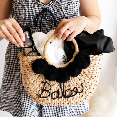 Babe Straw Purse Gift Set